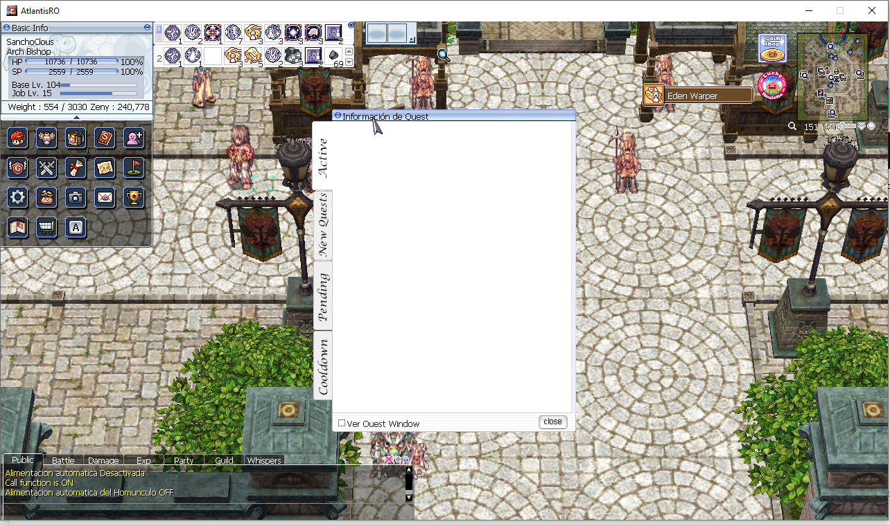 Más información sobre "Reseteo de quest de caceria de tablones."